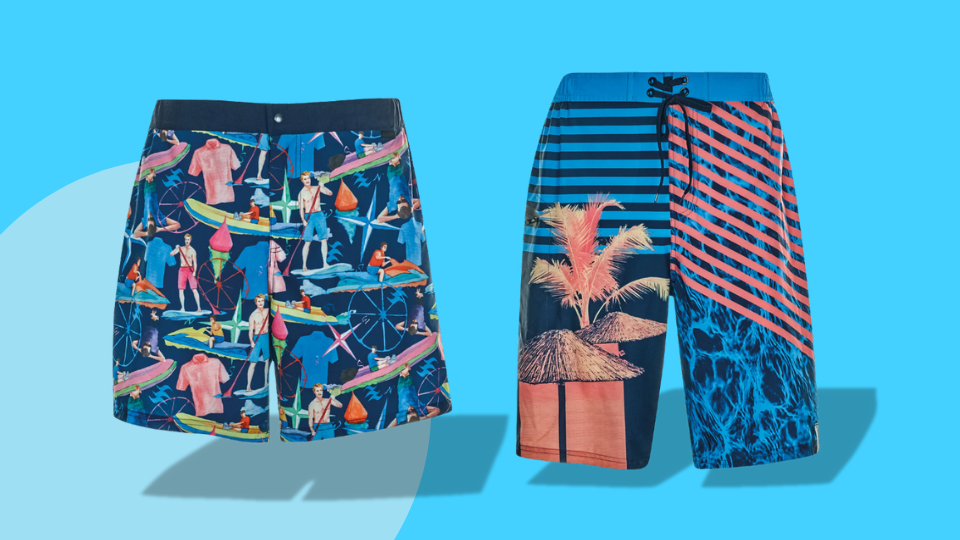 Men’s Bermuda swim shorts