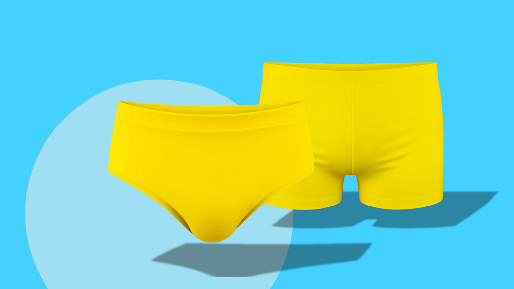 Yellow Swim Shorts