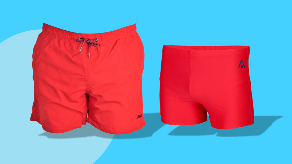 Red Swim Shorts