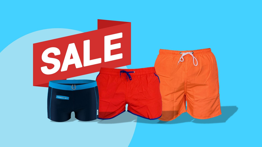 Soldes de shorts de bain pour hommes