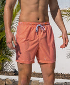 Sea'sons Striped Swimshort Orange Yellow
