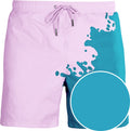 Short de bain Sea'sons Principal Sarcelle Rose