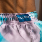 Short de bain Sea'sons Principal Sarcelle Rose