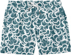 Sea'sons Pattern Swimshort Blue