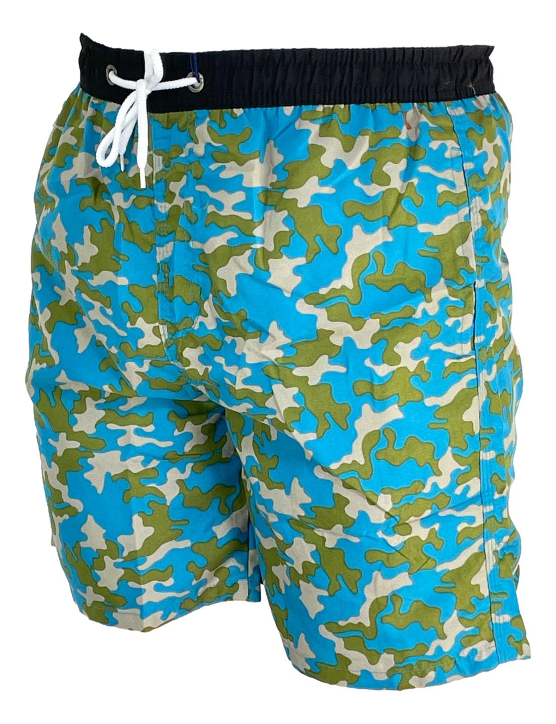 Zwemshort Military Aqua