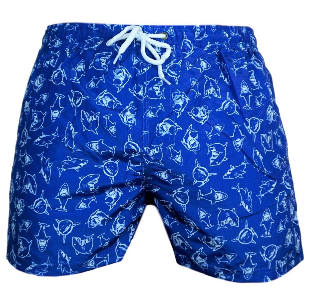 Sharks Swim Shorts Cobalt
