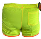 Short court jaune fluorescent / orange fluorescent
