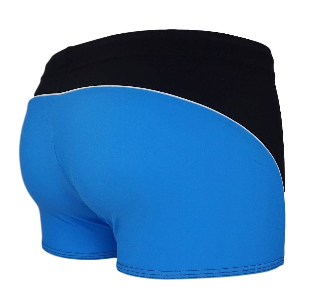 Swim Boxer Colourback Blue