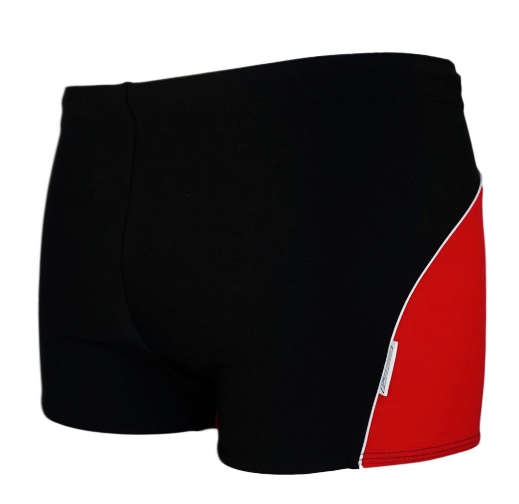 Swim Boxer Colourback Red
