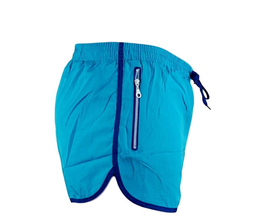 Shortshort Zipp Aqua
