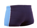 Swim Boxer Tiret Blue with pocket and zipper