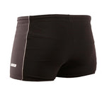 Swim Boxer Tiret Grey with pocket and zipper