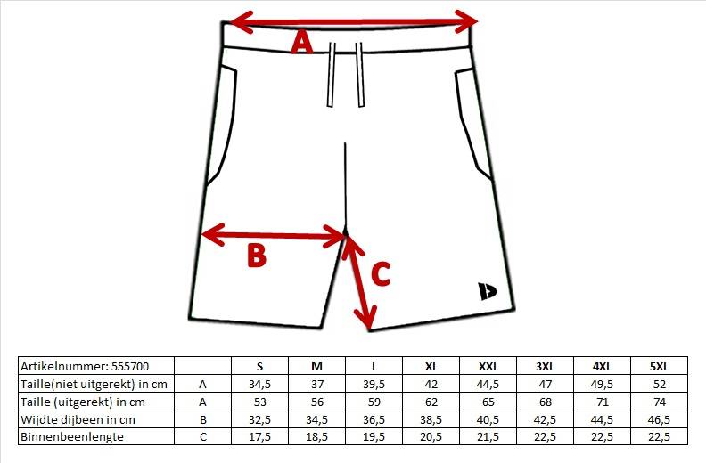 Donnay Performance Shorts Royal Blue