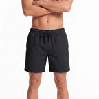 Swimshort Paros Seersucker - Black