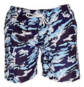 Swimshort Camouflage Toscane Blue
