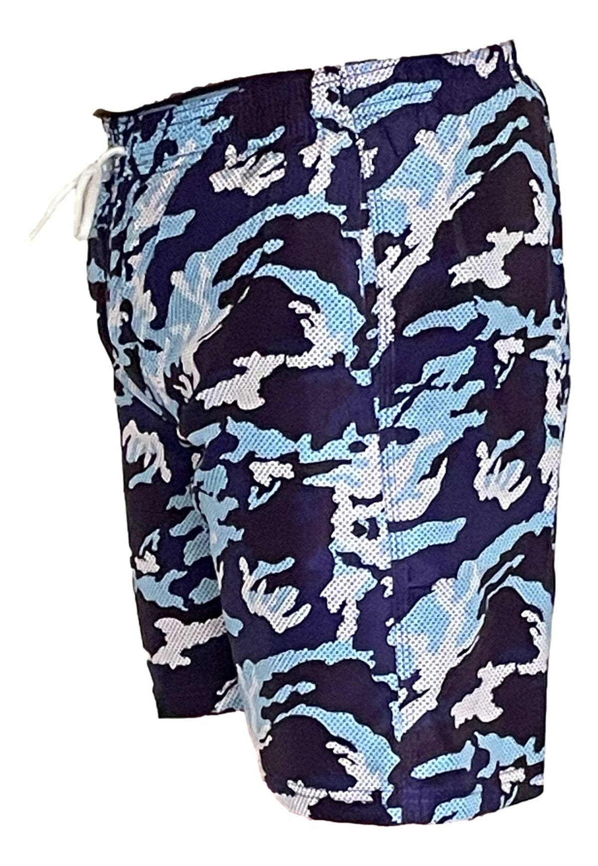Swimshort Camouflage Toscane Blue