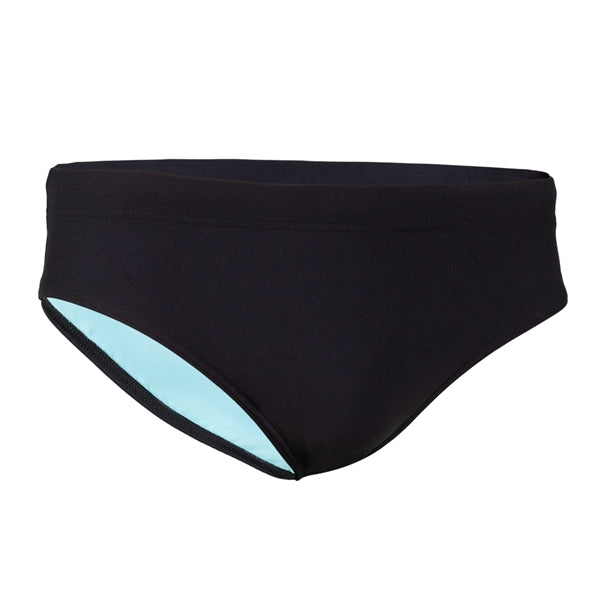 Slip de bain Essential 8 CM - Noir / Bleu clair