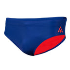 Slip de bain Essential 8 CM - Bleu marine / Rouge