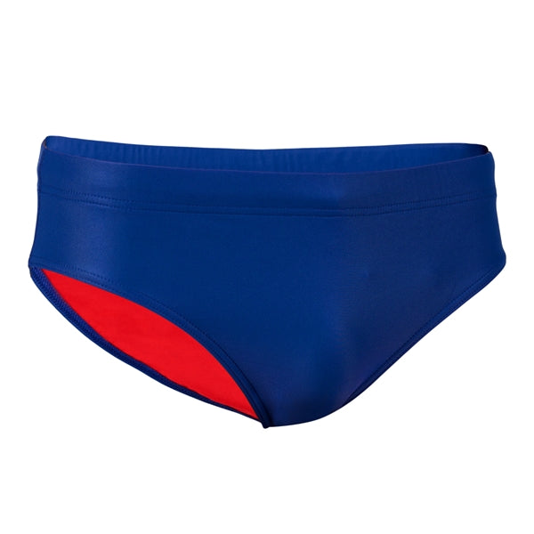 Slip de bain Essential 8 CM - Bleu marine / Rouge