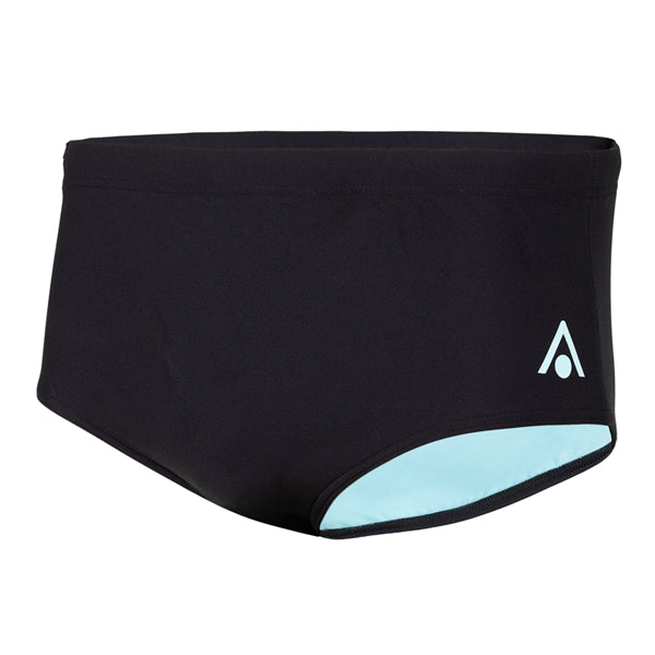 Slip de bain Essential 14 CM - Noir / Bleu clair
