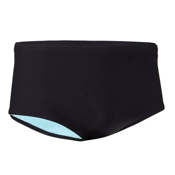 Slip de bain Essential 14 CM - Noir / Bleu clair