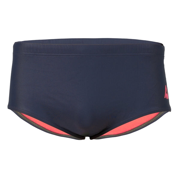 Essential zwemslip 14CM - Darkgrey / Coral