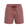 Short de bain Key Largo - rouge/blanc