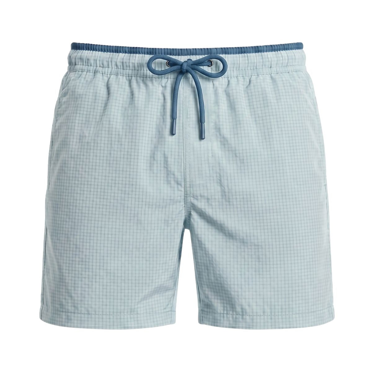 Seersucker Swimshort Lavos - Light Blue / Blue
