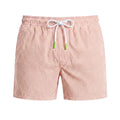Tropea Seersucker Swim Shorts - Salmon Pink
