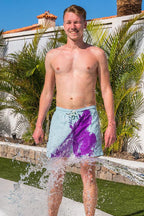 Short de bain Sea'sons Principal Baie Menthe