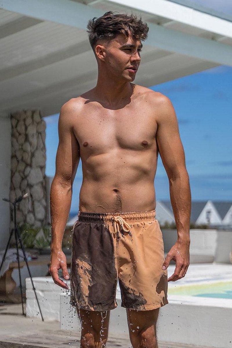 Sea'sons Main Swimshort Grey Coral
