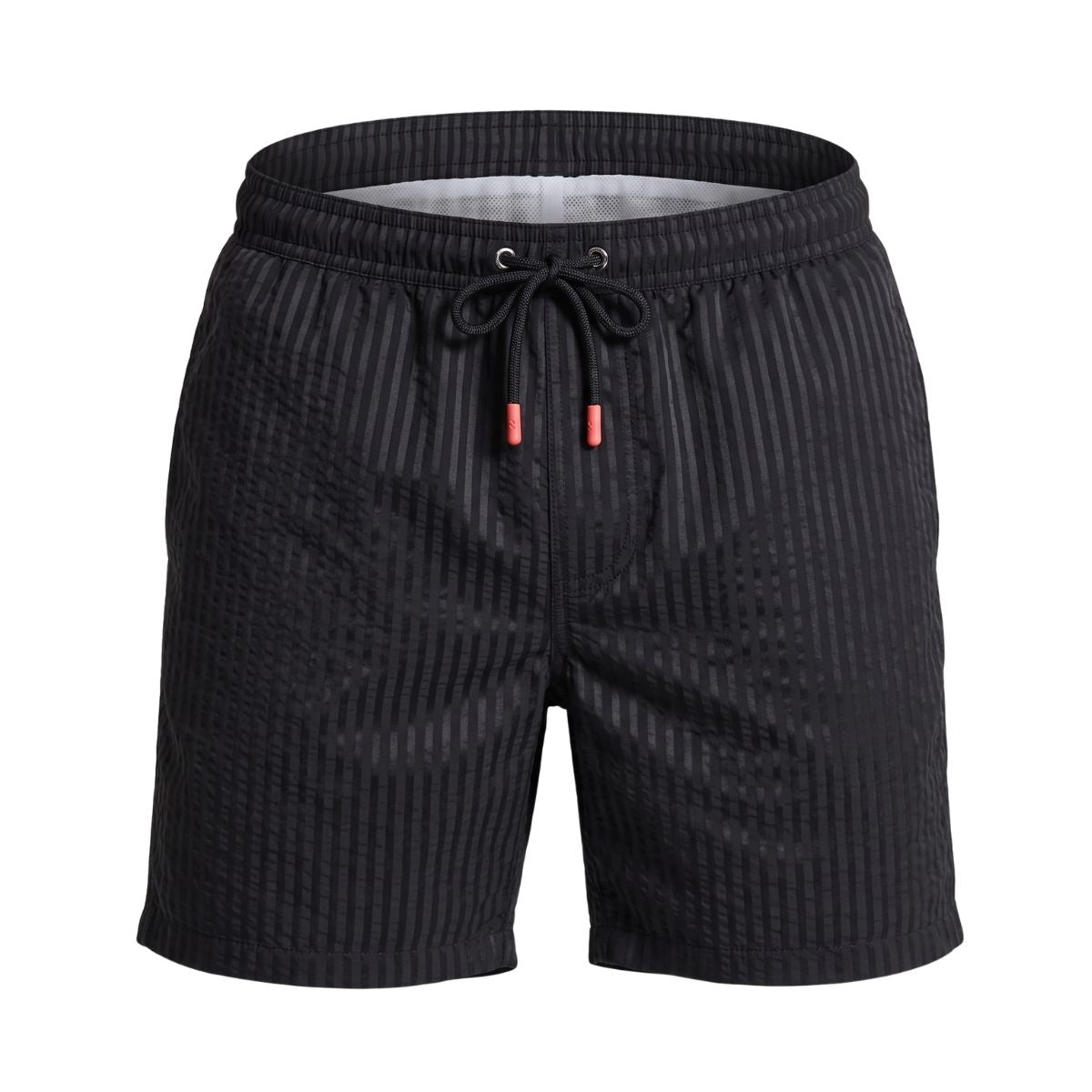 Swimshort Paros Seersucker - Black