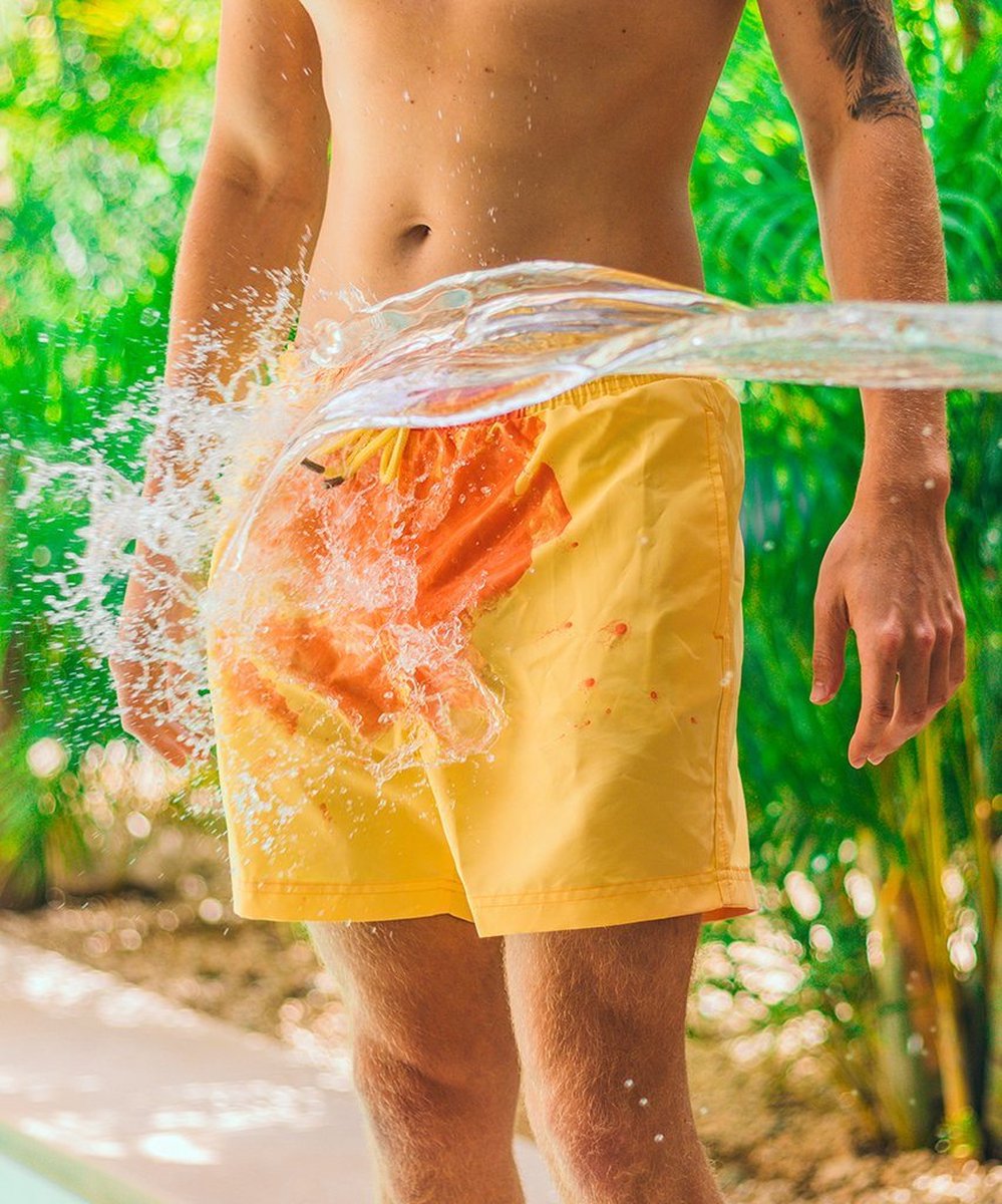 Sea'sons Main Swimshort Orange Yellow