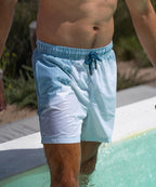 Sea'sons Striped Swimshort Blue White