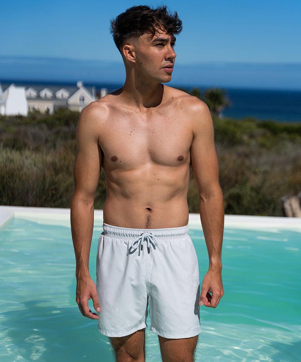Short de bain Sea'sons Principal Gris clair