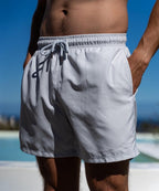 Short de bain Sea'sons Principal Gris clair
