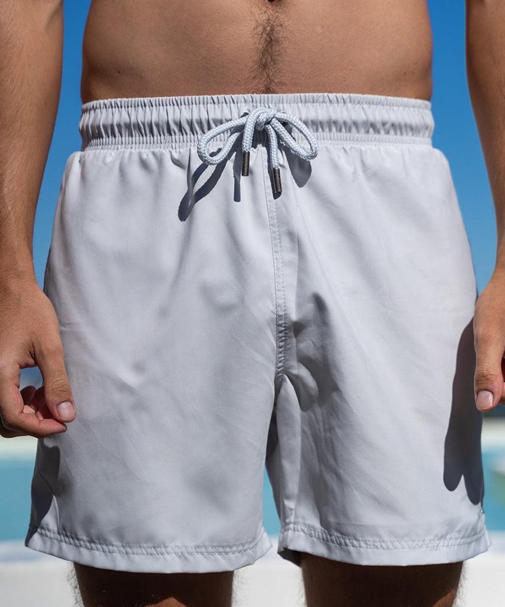 Short de bain Sea'sons Principal Gris clair