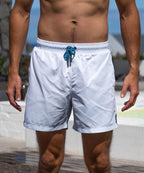 Sea'sons Striped Swimshort Blue White