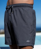 Short de bain Sea'sons Principal Gris foncé