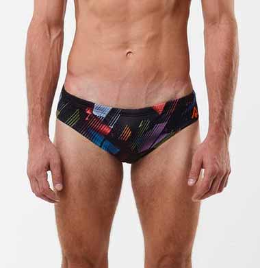 Essential swim brief 8 CM - Multicolor / Navy Blue