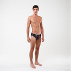 Essential swim brief 8 CM - Multicolor / Navy Blue