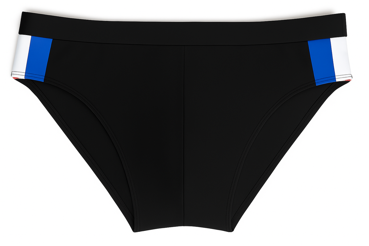 Slip de bain Biarritz Noir