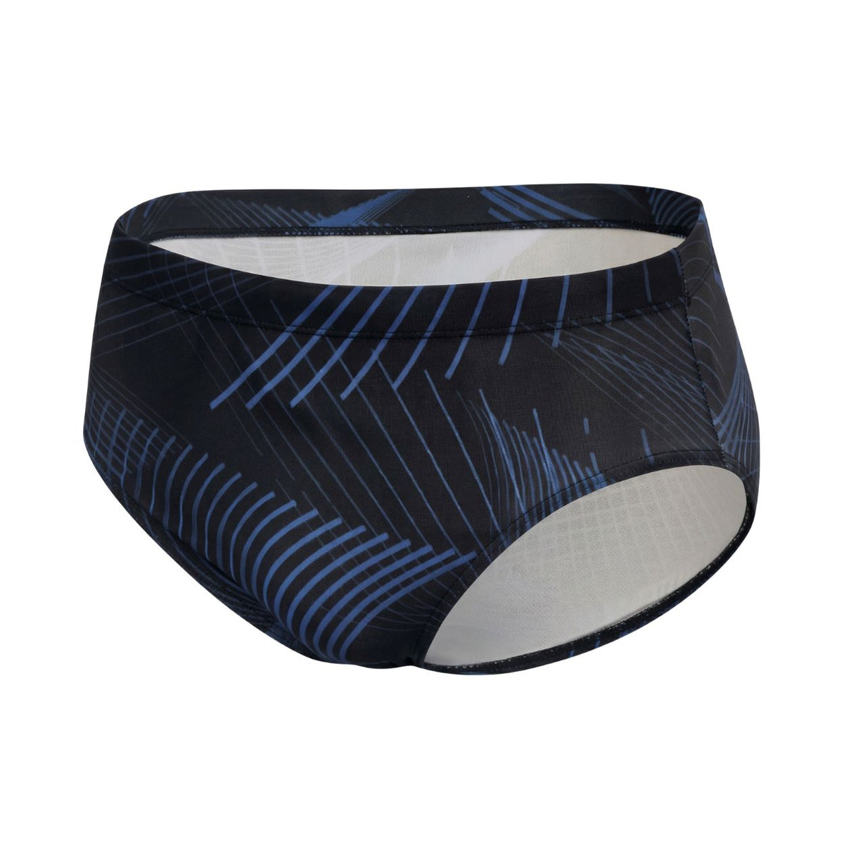 Slip de bain Midnight Lines noir