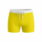 Short de bain Del Mar jaune