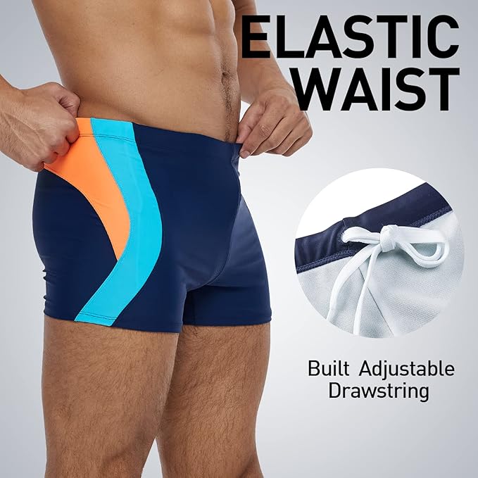 Swim boxer Olaf Blue/Orange