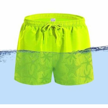 Short de bain Magique Jaune Néon