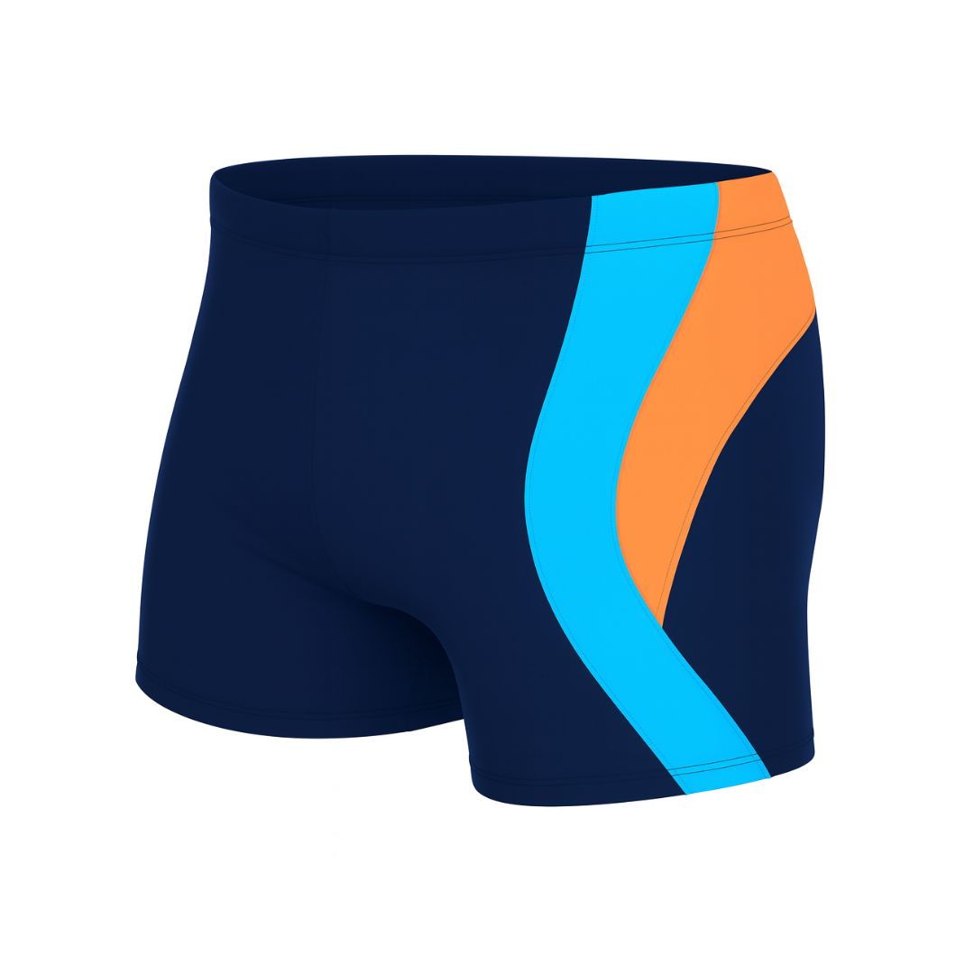 Swim boxer Olaf Blue/Orange