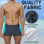 Boxer de bain Olaf Gris/Bleu