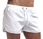 Riviera Retro Swim Shorts, Cool White