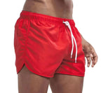 Maillot de bain rétro Riviera, Hot Coral Red